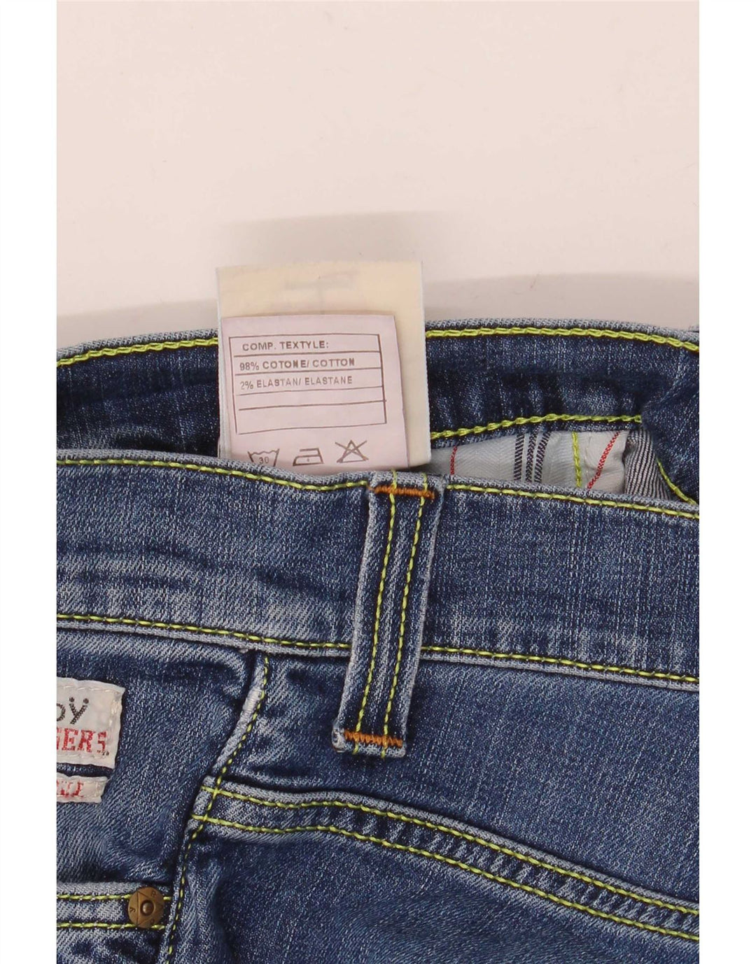 Roy Rogers Γυναικείο Slim Jeans W30 L34 Μπλε βαμβακερό