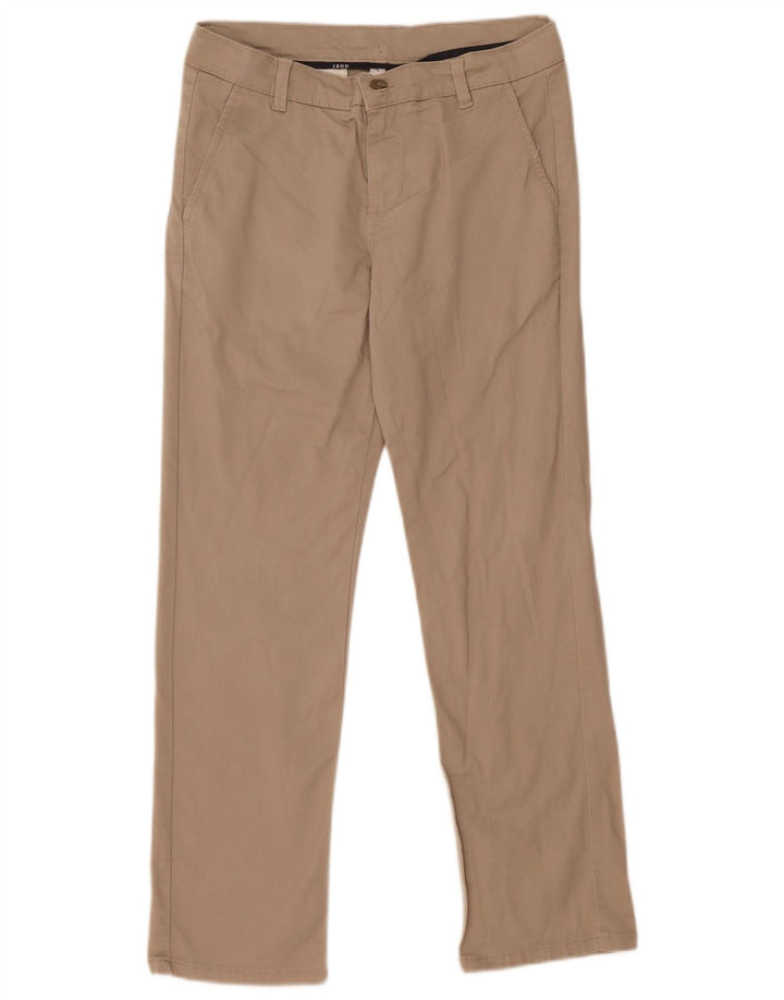 Izod Boys Husky 13-14 Years W30 L26 Beige Cotton