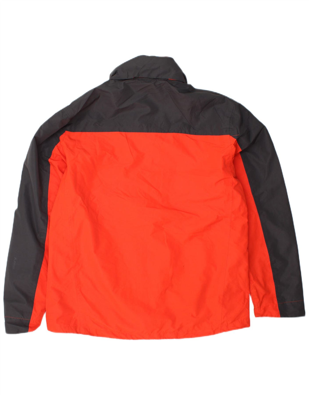 MOUNTAIN WAREHOUSE Ανδρικό μπουφάν βροχής με κουκούλα UK 40 Large Orange Colourblock