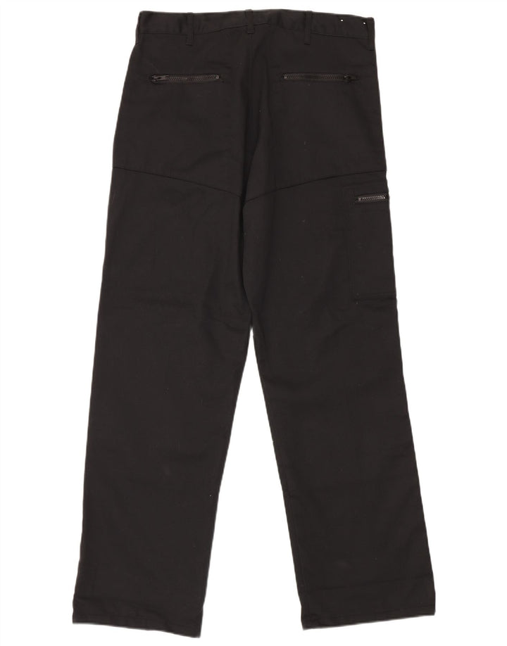 Ανδρικό ίσιο παντελόνι Cargo Dickies W32 L31 Μαύρο πολυεστέρα
