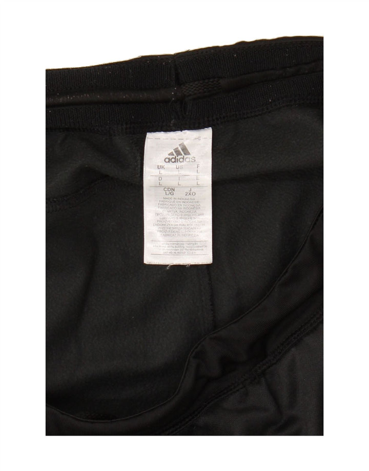 ADIDAS Mens Climalite Tracksuit Trousers Large  Black Polyester Vintage Adidas and Second-Hand Adidas from Messina Hembry 