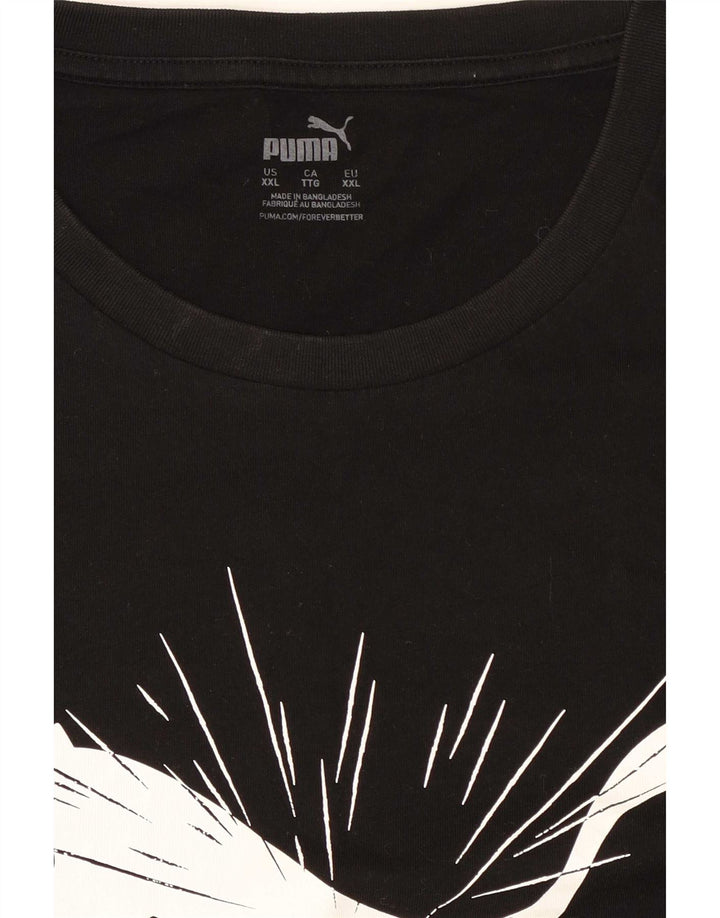 Ανδρικό γραφικό μπλουζάκι Puma Top 2XL Μαύρο