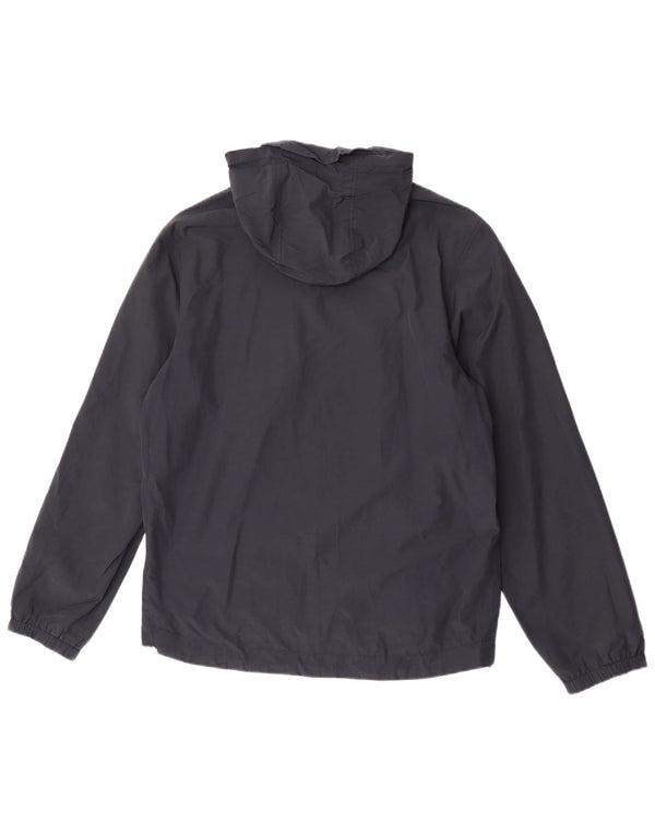 Ανδρικό μπουφάν βροχής με κουκούλα Lyle & Scott UK 38 Medium Navy Blue
