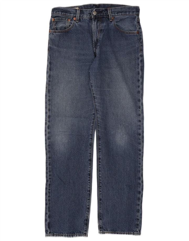 Γυναικείο τζιν ίσιο Levi's W29 L32 Μπλε βαμβακερό
