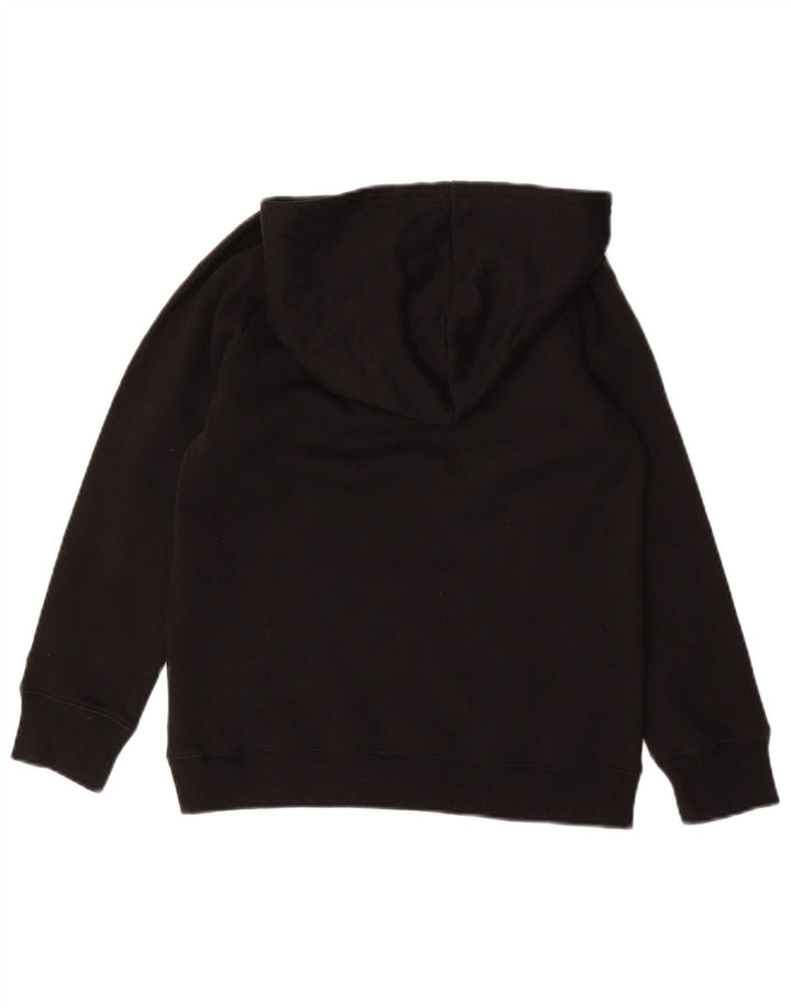 CHAMPION Girls Graphic Hoodie Jumper 11-12 Years Large Black