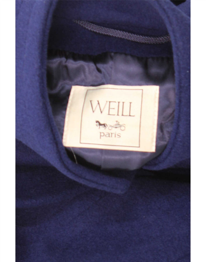 Γυναικείο πανωφόρι Weill Loose Fit EU 40 Medium Navy Blue Wool