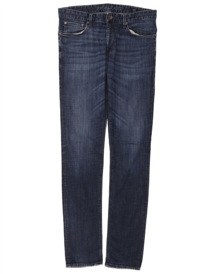 Joop Ανδρικό Τζιν Stephen Slim W36 L36 Navy Blue