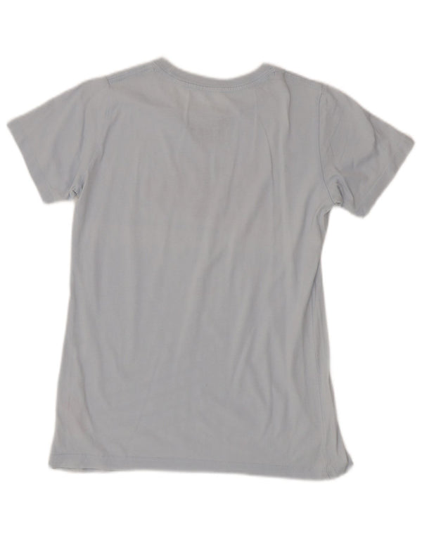 Γραφικό T-Shirt Nike Girls 13-14 ετών XL μπλε βαμβακερό