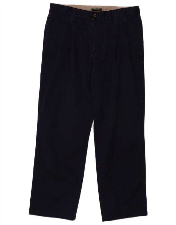 Dockers Ανδρικό Χακί Παντελόνι Chino Pegged W33 L28 Navy Blue