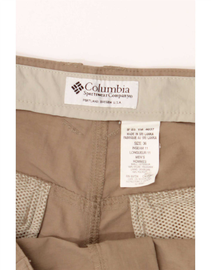 Ανδρικό σορτς Cargo Columbia W36 Large Brown Nylon