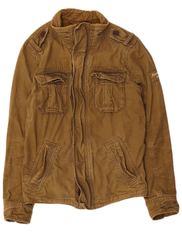 Ανδρικό Στρατιωτικό Μπουφάν ABERCROMBIE & FITCH UK 36 Small Khaki