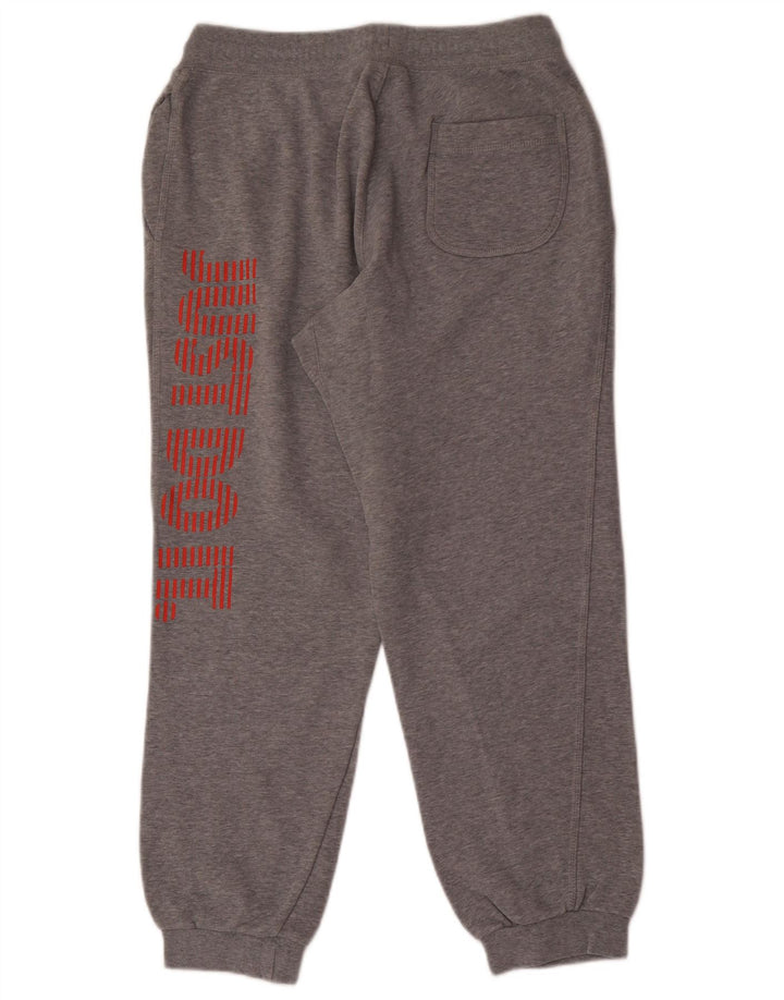 Ανδρική φόρμα φόρμας Nike γραφική, Joggers, μεσαίο βαμβακερό γκρι
