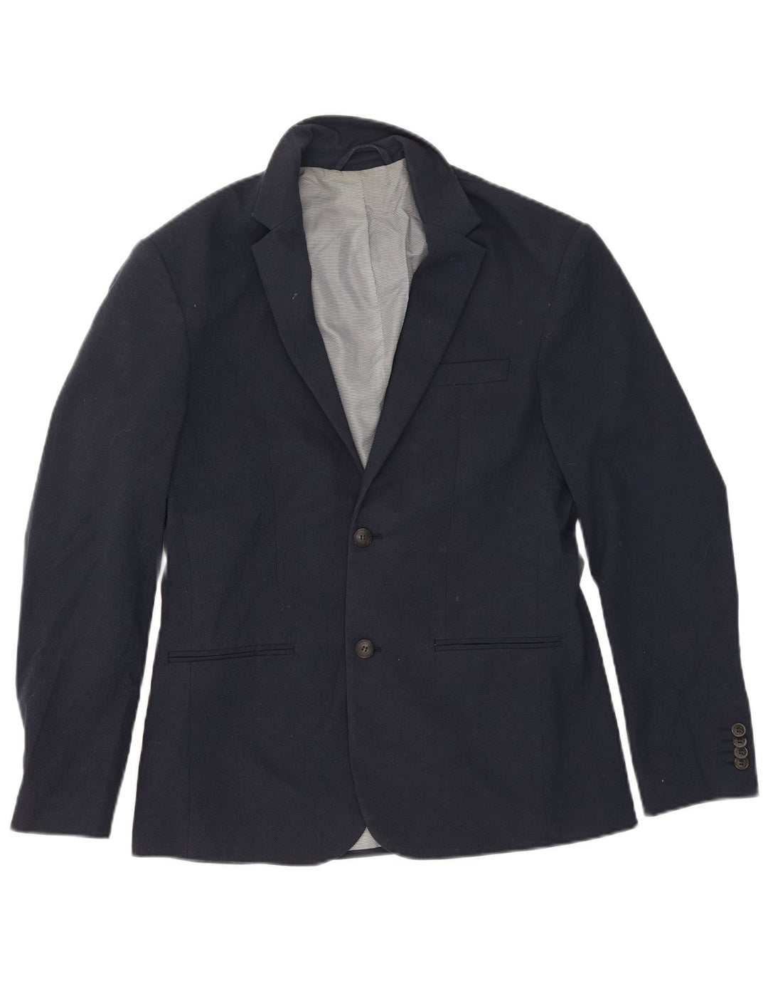 Jack & Jones Ανδρικό σακάκι 2 κουμπιών μπλέιζερ IT 52 XL Navy Blue Polyester