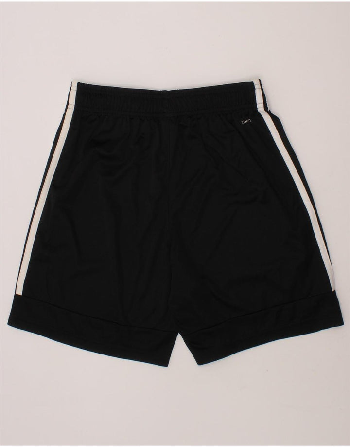 ADIDAS Boys Climalite Sport Shorts 13-14 Years  Black Polyester Vintage Adidas and Second-Hand Adidas from Messina Hembry 