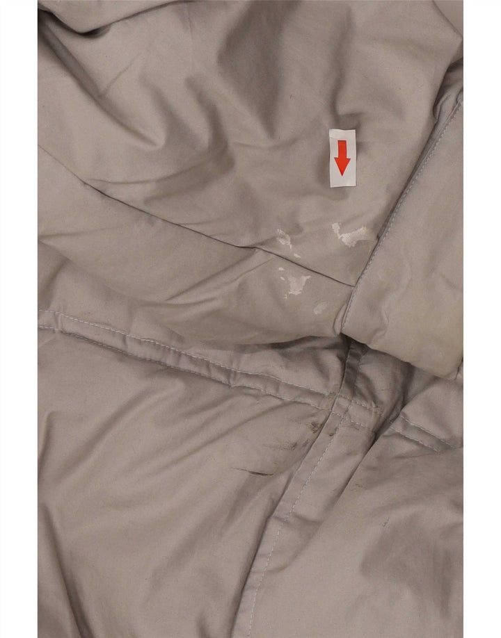 Vintage Ανδρικό μπουφάν με επένδυση UK 44 2XL Γκρι βαμβακερό