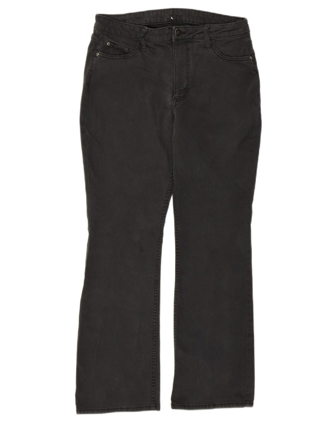 Lee Womens Bootcut Jeans UK 14 XL W36 L28 Γκρι βαμβακερό