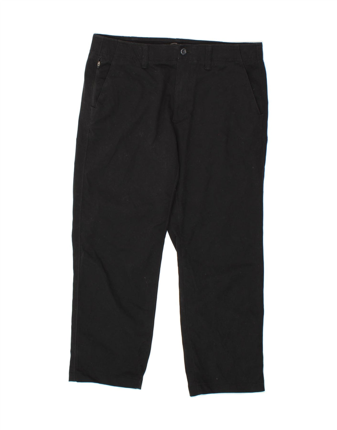 EDDIE BAUER Mens Straight Chino Trousers W35 L27 Black Vintage Eddie Bauer and Second-Hand Eddie Bauer from Messina Hembry 