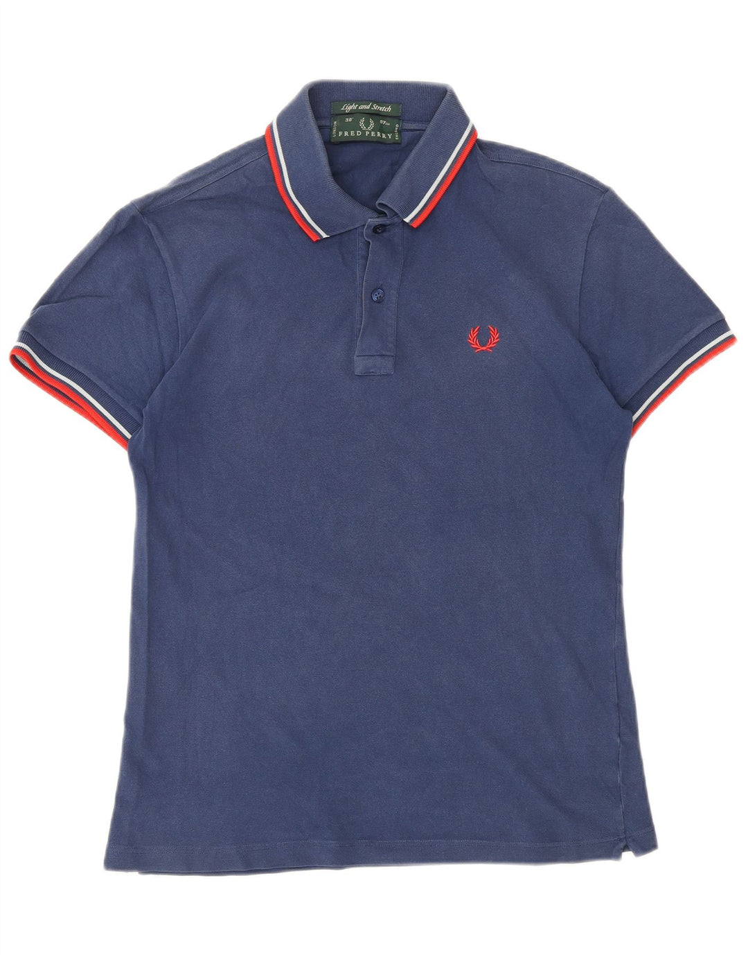 FRED PERRY Ανδρικό μπλουζάκι πόλο Μικρό Navy Blue βαμβακερό