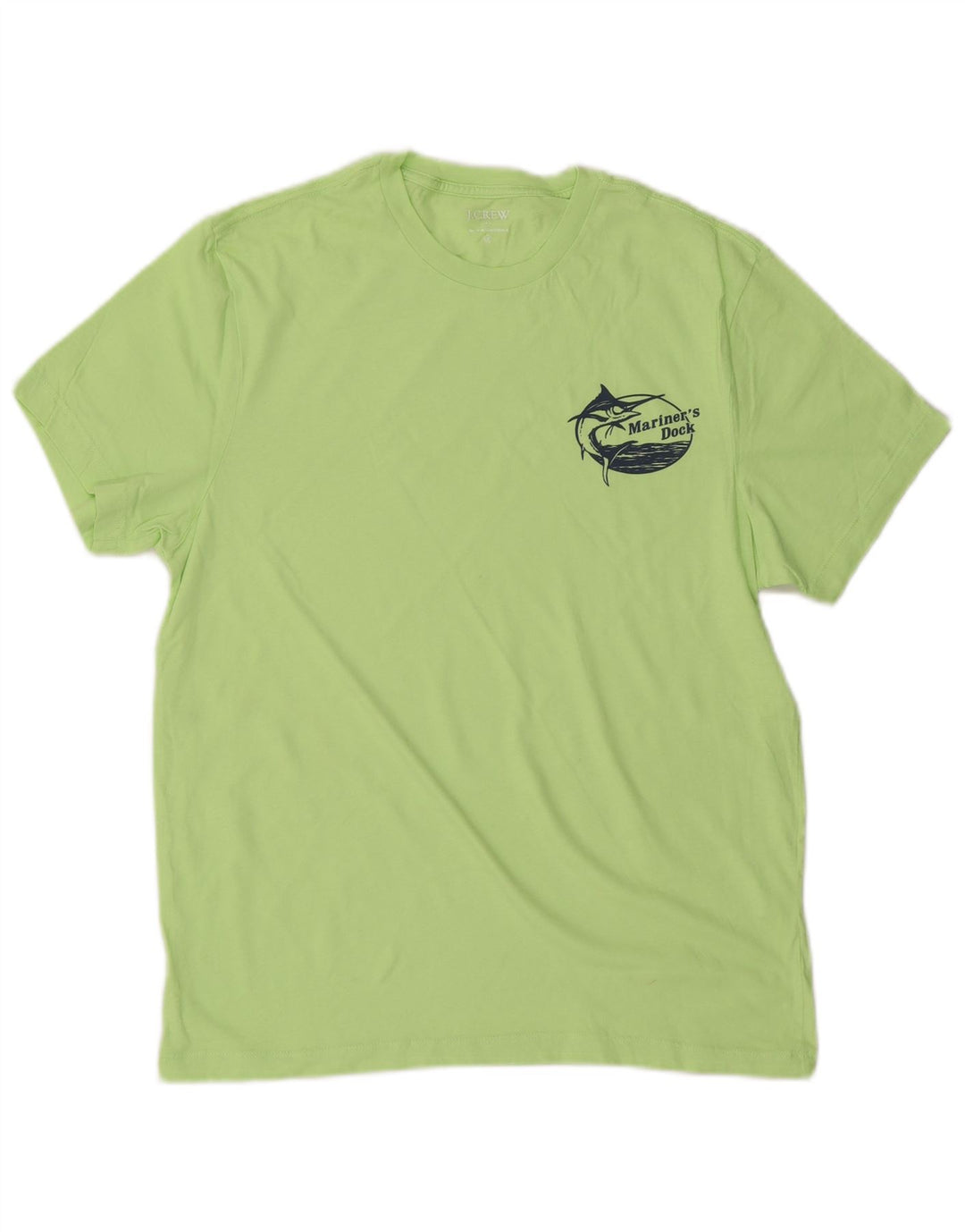 J. CREW Ανδρικό T-Shirt Top Μεσαίο Πράσινο