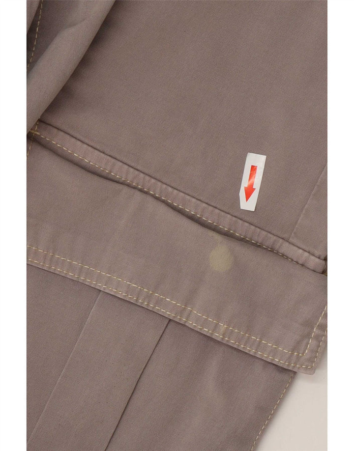 Zara Γυναικείο ίσιο παντελόνι Cargo EU 38 Small W28 L28 Γκρι