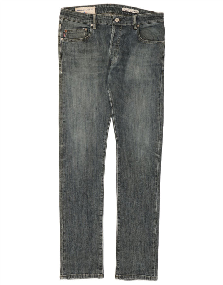 Blauer Ανδρικό Slim Jeans W34 L34 Blue Cotton