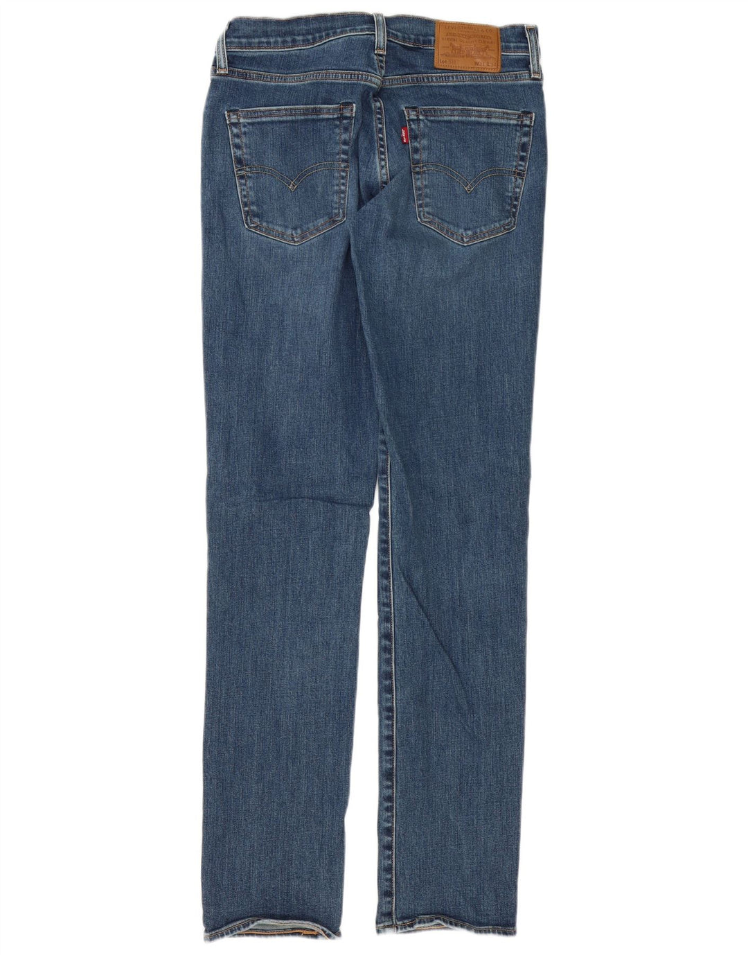 Levi's Mens 511 Slim Jeans W31 L34 Blue Cotton