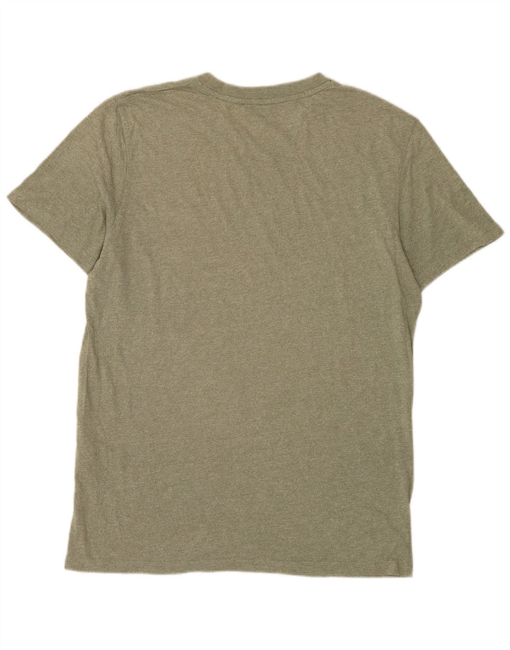 Jack & Jones Ανδρικό T-Shirt Top μεγάλο χακί βαμβακερό