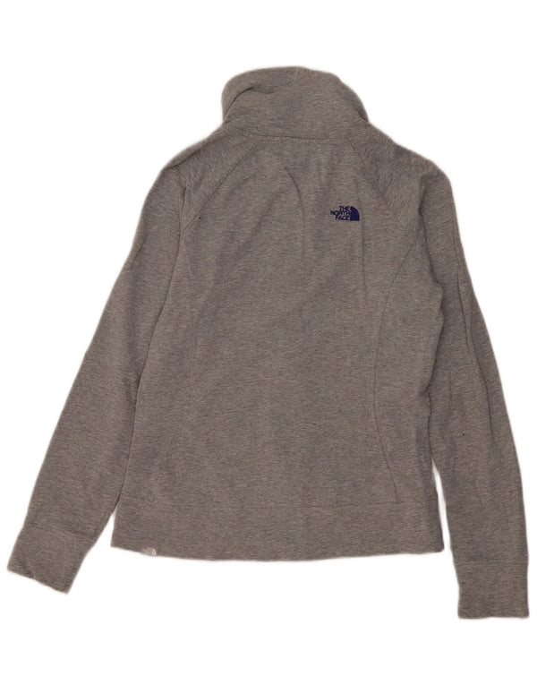 The North Face γυναικεία αθλητική φόρμα Top Jacket UK 10 Small Grey Flecked Cotton