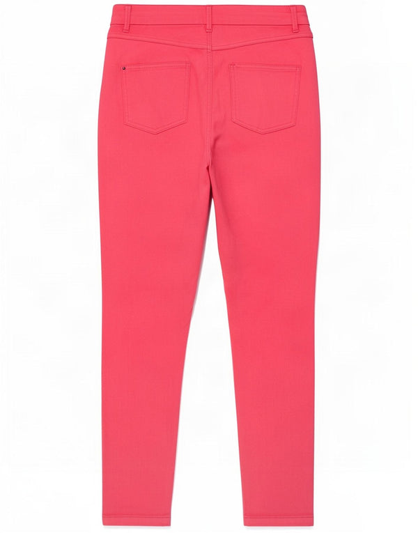 Marks & Spencer Γυναικεία Jegging Τζιν UK 12 Medium W30 L29 Pink Cotton
