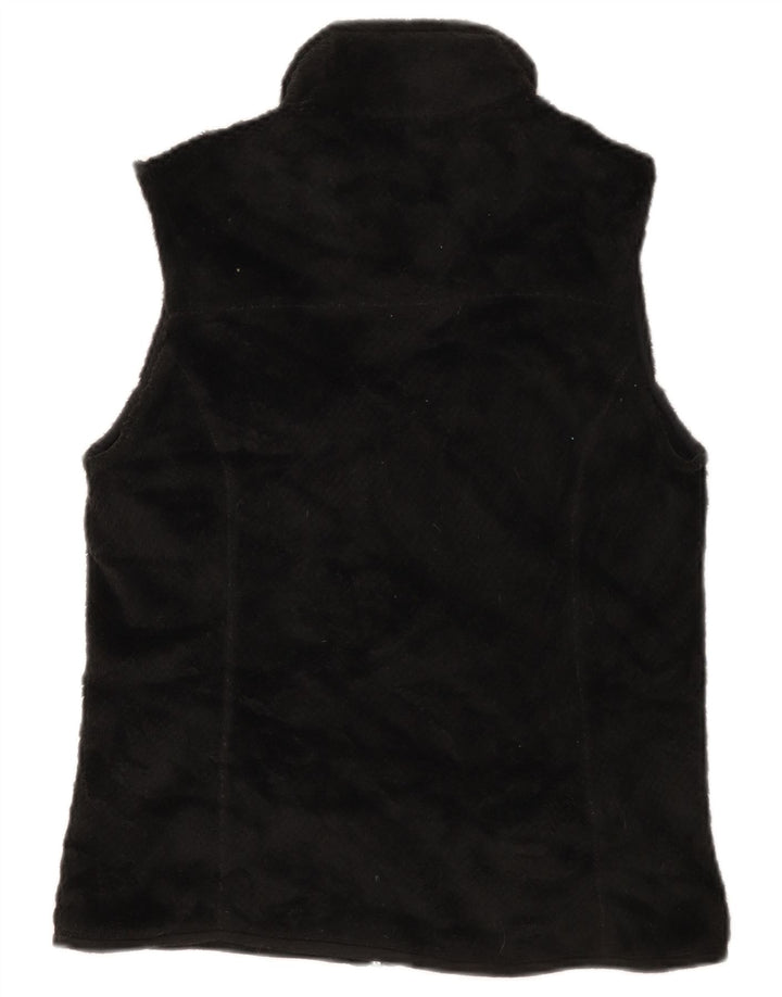 Patagonia Γυναικείο Fleece Gilet UK 12 Medium Black Polyester