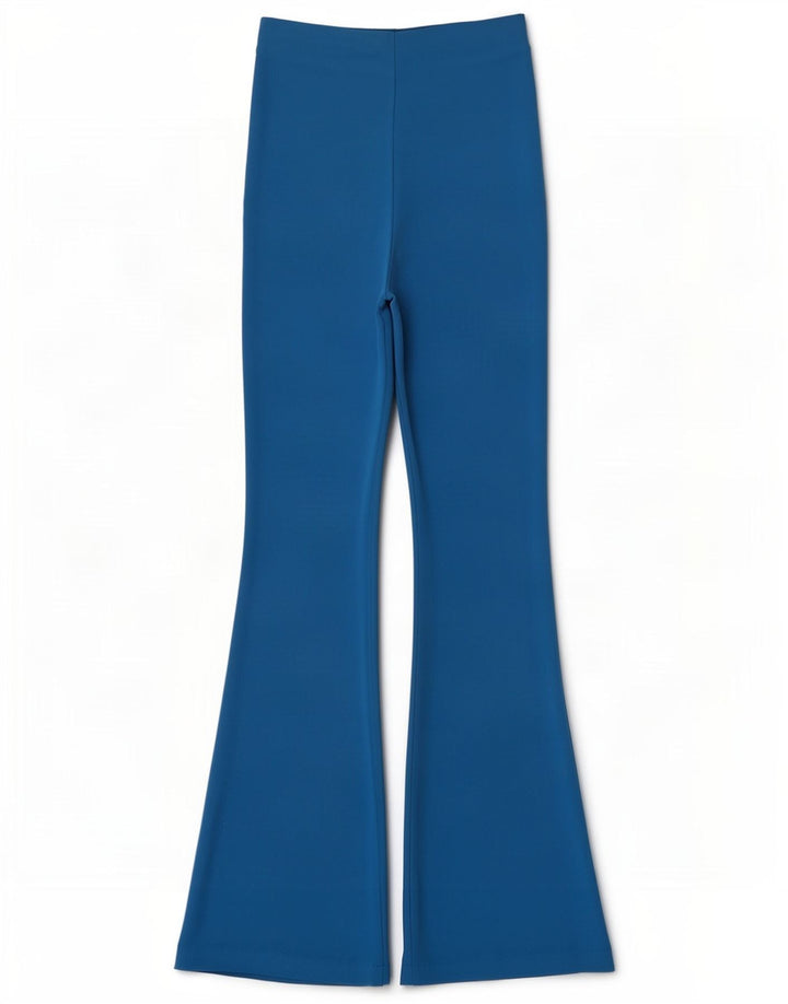 Zara Γυναικεία φόρμα Flare Παντελόνι UK 8 Small Blue