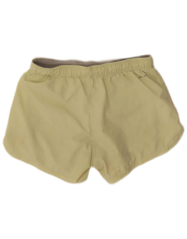 Γυναικείο αθλητικό σορτς Nike Dri Fit UK 10 Small κίτρινο