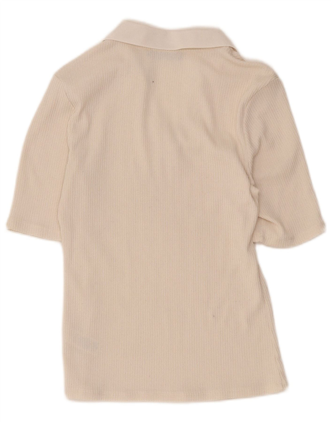 Marks & Spencer Γυναικείο Πόλο Μπλουζάκι UK 12 Medium Beige Polyester