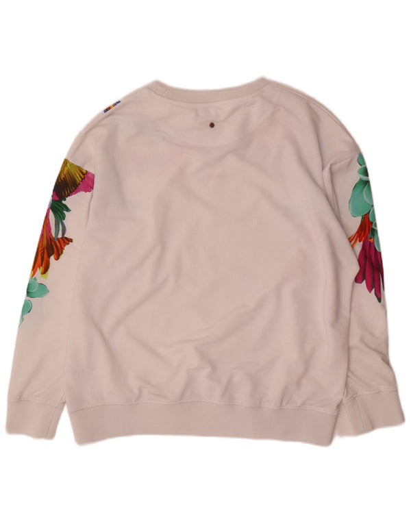 Γυναικεία φούτερ Mistral Jumper UK 14 Medium White Floral Χαβάης
