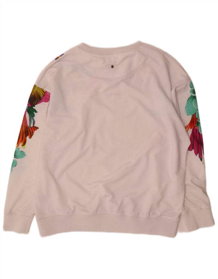 Γυναικεία φούτερ Mistral Jumper UK 14 Medium White Floral Χαβάης