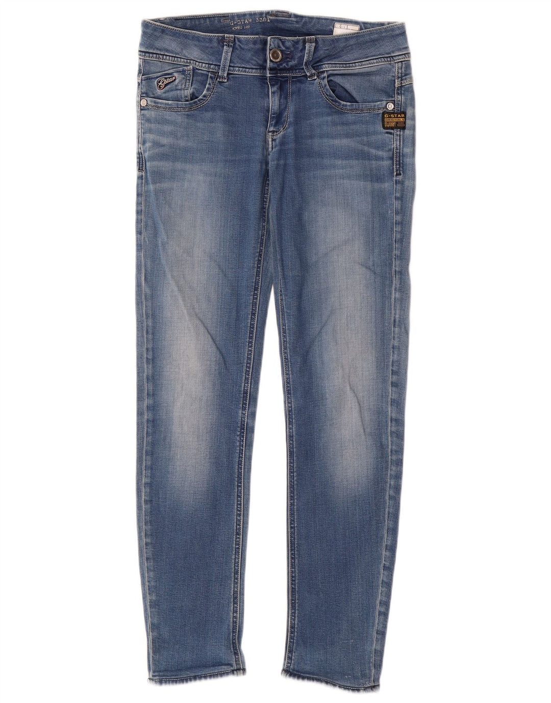 G-STAR Γυναικείο 3301 Slim Jeans W28 L32 Μπλε
