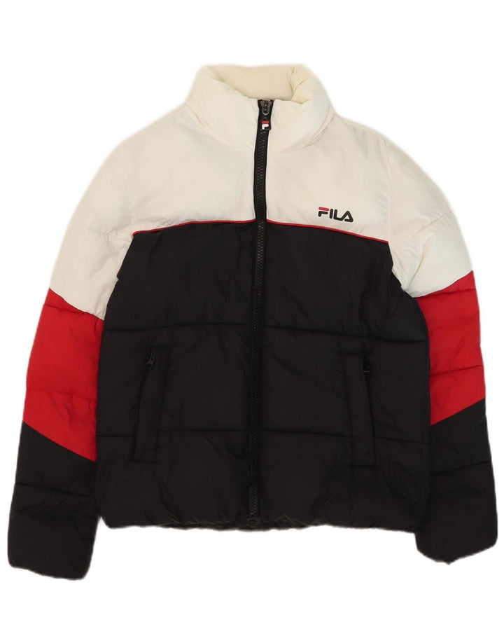 Fila Boys με κουκούλα με επένδυση τζάκετ 13-14 ετών Πολύχρωμο νάιλον χρώματος
