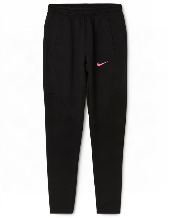 Nike γυναικεία Dri Fit Slim αθλητική φόρμα παντελόνι UK 10 Small Black Polyester
