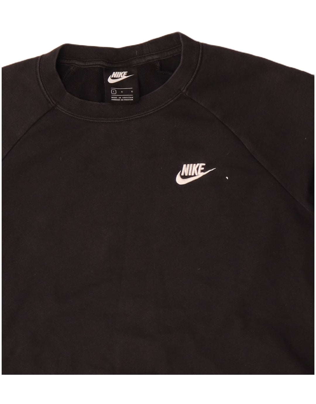 Ανδρικό φούτερ Nike Jumper μεγάλο μαύρο βαμβακερό
