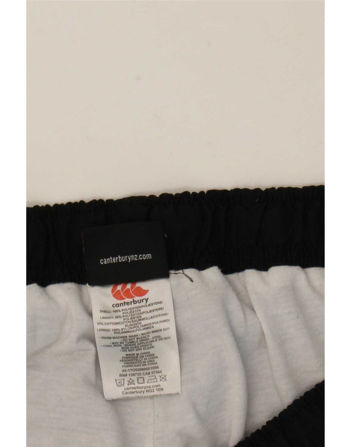 Ανδρικό παντελόνι Canterbury Graphic Windbreaker 2XL Μαύρο Πολυεστέρα