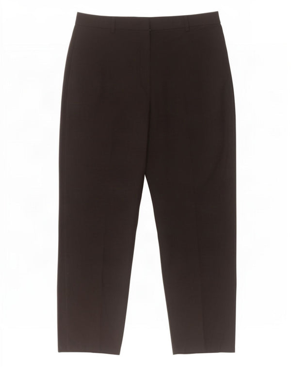 Marks & Spencer Γυναικείο κωνικό παντελόνι UK 16 μεγάλο W34 L27 μαύρο