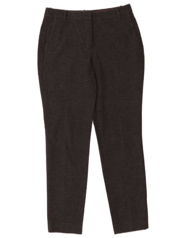 Massimo Dutti Γυναικείο λεπτό παντελόνι Chino EU 38 Small W30 L29 Grey Polyester