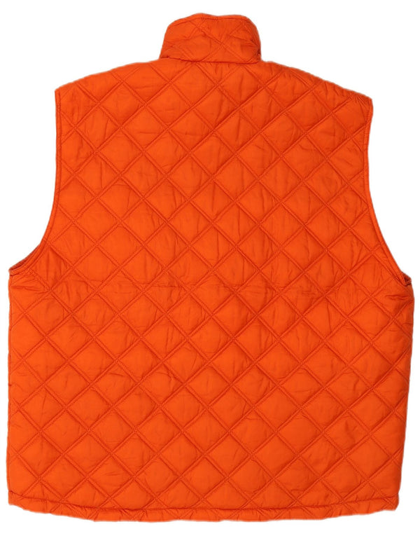 INVICTA Ανδρικό καπιτονέ Gilet UK 42 XL Πορτοκαλί Πολυαμίδιο