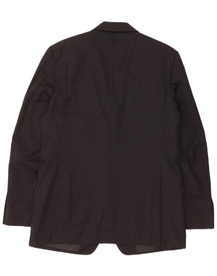 Ανδρικό μπουφάν HUGO BOSS με 2 κουμπιά σακάκι EU 50 Large Black Ripe
