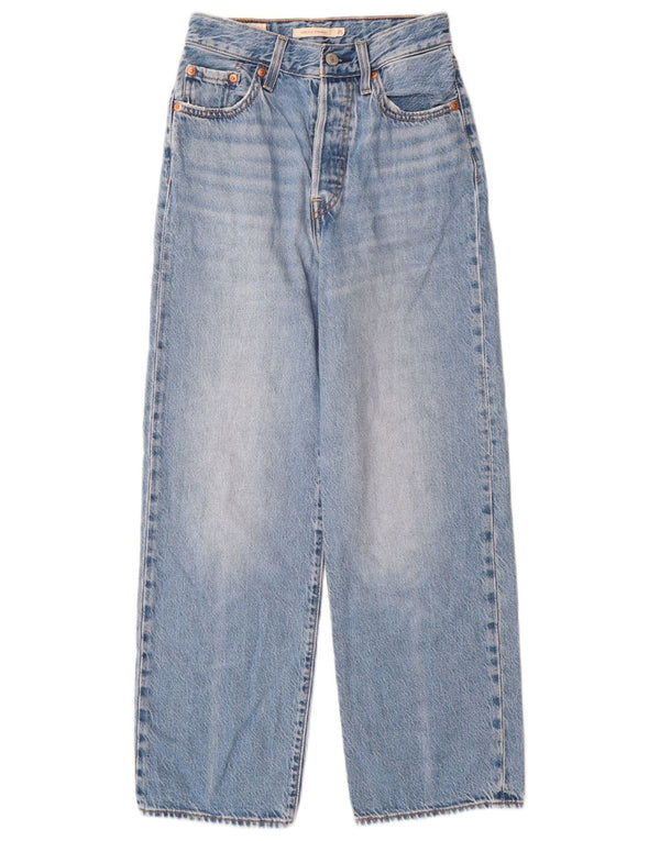 Γυναικείο Levi's Ribcage Straight Jeans W25 L27 Μπλε βαμβακερό