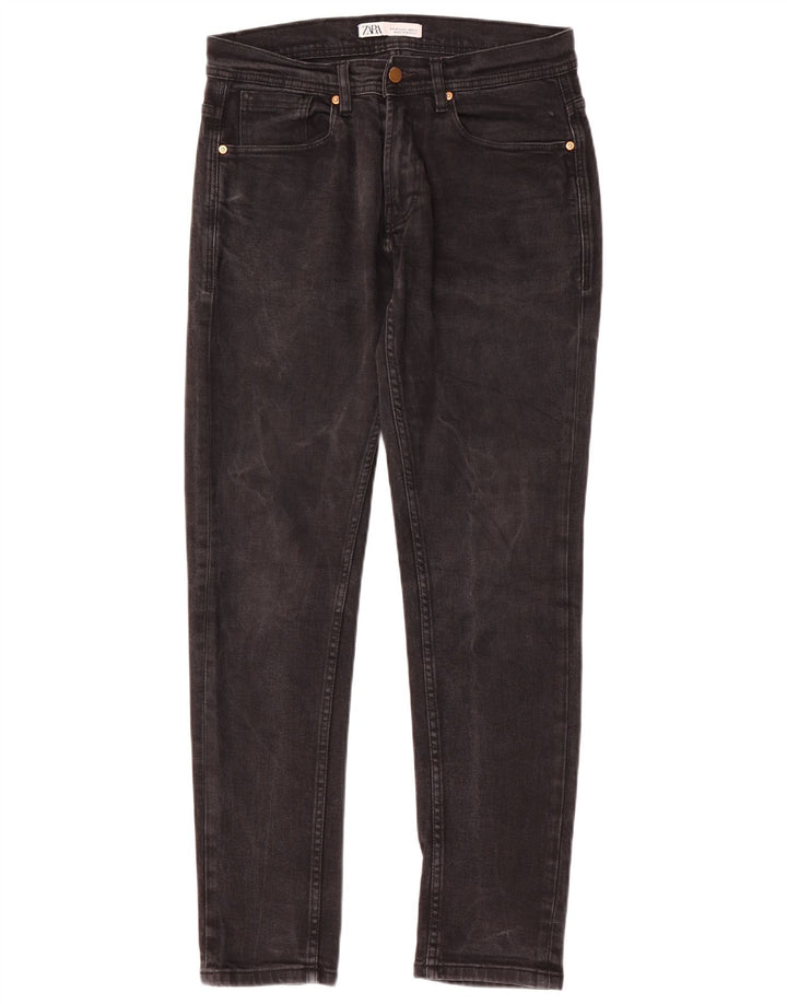 Zara Ανδρικό Slim Jeans EU 40 Medium W31 L30 Μαύρο