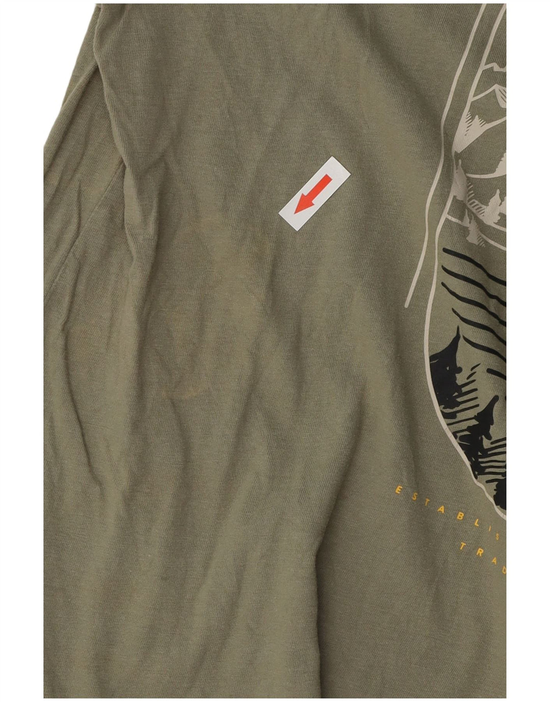 Ανδρικό γραφικό T-Shirt Hurley Top Μεσαίο πράσινο βαμβακερό