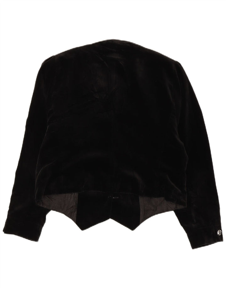 HAMMERSCHMID Γυναικείο βελούδινο τζάκετ μπλέιζερ EU 42 μεγάλο, βαμβακερό