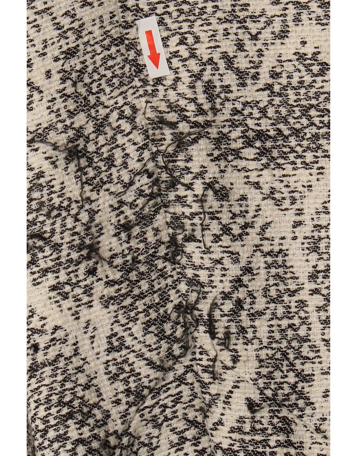 Γυναικείο πανωφόρι Desigual Abstract Pattern EU 44 XL Λευκό βαμβακερό