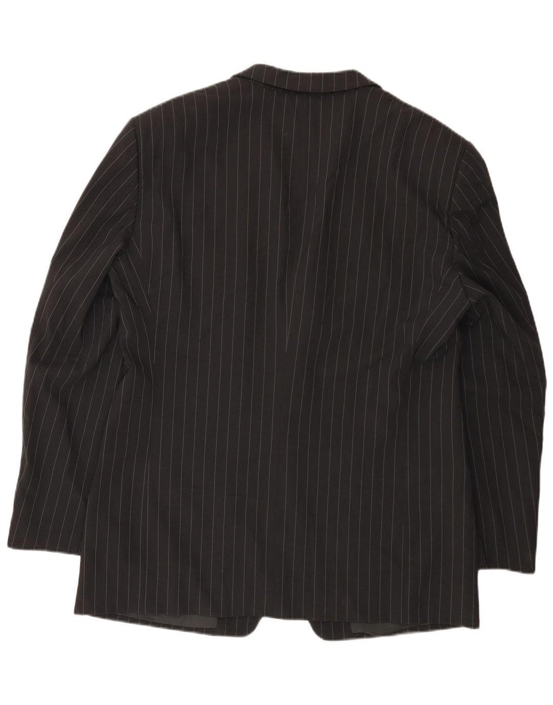 Armani Collezioni Ανδρικό σακάκι με 3 κουμπιά σακάκι IT 52 Large Black Pinstripe